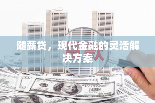 立山随薪贷，现代金融的灵活解决方案