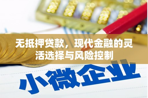 立山无抵押贷款，现代金融的灵活选择与风险控制