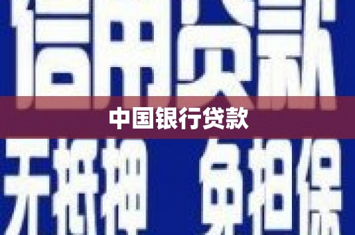 立山中国银行贷款