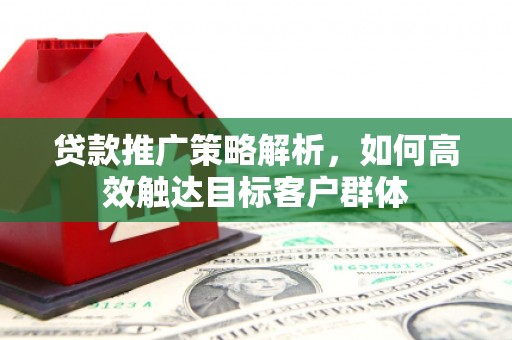 立山贷款推广策略解析，如何高效触达目标客户群体