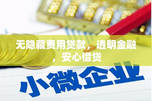 立山无隐藏费用贷款，透明金融，安心借贷