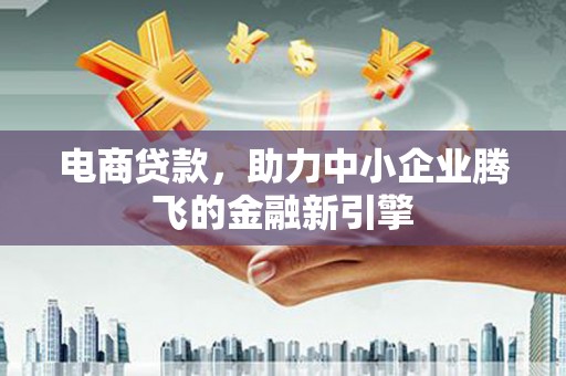 立山电商贷款，助力中小企业腾飞的金融新引擎