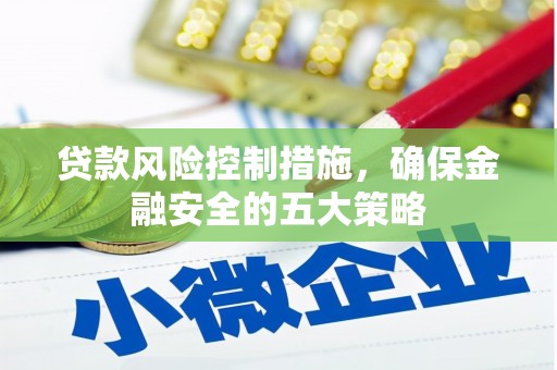 立山贷款风险控制措施，确保金融安全的五大策略