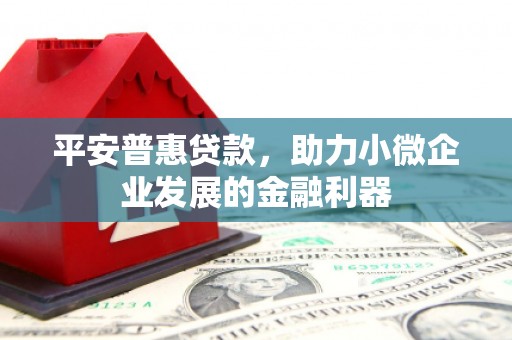 立山平安普惠贷款，助力小微企业发展的金融利器