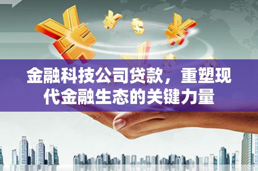 立山金融科技公司贷款，重塑现代金融生态的关键力量
