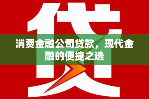 立山消费金融公司贷款，现代金融的便捷之选