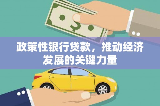 立山政策性银行贷款，推动经济发展的关键力量