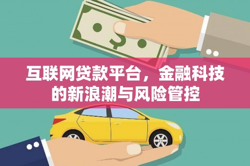 立山互联网贷款平台，金融科技的新浪潮与风险管控