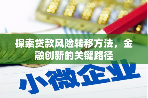 立山探索贷款风险转移方法，金融创新的关键路径