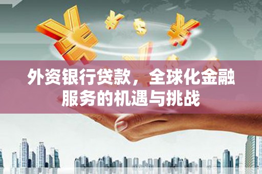 立山外资银行贷款，全球化金融服务的机遇与挑战