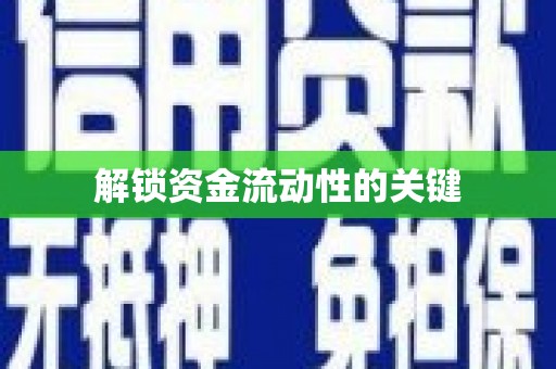 立山解锁资金流动性的关键